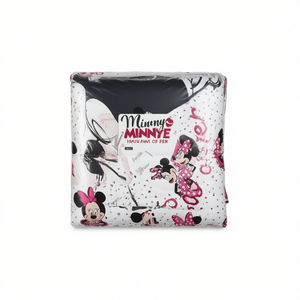 Ensemble de housse de couette Minnie 8 pièces, literie imprimée de dessins animés pour enfants - Product Image 1
