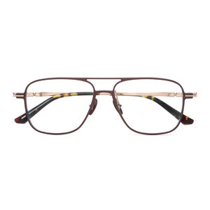 BW3006时尚双桥飞行员超大尺寸铝框光学处方眼镜 - Product Image 1