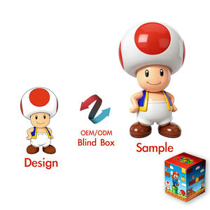 Cajas Ciegas Personalizadas de <span class=keywords><strong>Toad</strong></span> (Kinopio) - OEM/ODM, MOQ Bajo, Figura de <span class=keywords><strong>Super</strong></span> <span class=keywords><strong>Mario</strong></span>, Juguete Coleccionable Colorido para Regalo de la Generación Z y Venta al por Mayor - Product Image 2