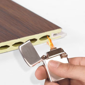 Produit écologique, panneau mural intégré en bois de bambou WPC, imperméable, facile à nettoyer, décoration en bois pour salle de bain et salon - Product Image 4