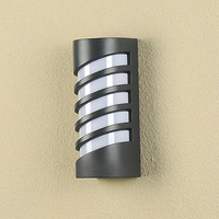 Applique murale LED extérieure en aluminium IP54, nouveau design, vente en gros