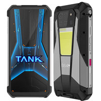 Smartphone robuste 5G LTE TANK 3 Pro avec projecteur intégré, batterie 23800mAh, appareil photo IA 200MP, MTK Dimensity 8200, résistant à l'eau, 120Hz