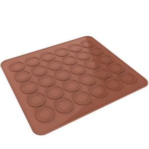 48 trous réutilisable Macaron tapis de cuisson gâteau dessert <span class=keywords><strong>silicone</strong></span> moule chocolat biscuits plateau - Product Image 5