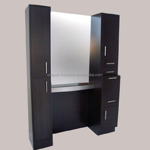 Espejo led de doble cara para peluquería, estación de espejo para barbería - Product Image 3