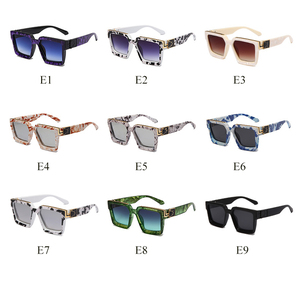 Occhiali da Sole Oversize Punk BOOM Millionaire 2023 con Logo Stampato al Laser, Disponibili in Montature Rosse <span class=keywords><strong>e</strong></span> Blu per Uomo <span class=keywords><strong>e</strong></span> Donna - Product Image 5