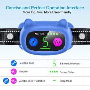 El más nuevo dispositivo impermeable antiladridos para perros, seguro y humano, <span class=keywords><strong>collar</strong></span> sin ladridos sin golpes, hecho de plástico duradero - Product Image 2