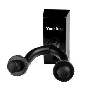 Support mural personnalisé pour guitare acoustique et électrique, en <span class=keywords><strong>bois</strong></span> noir, OEM - Product Image 1