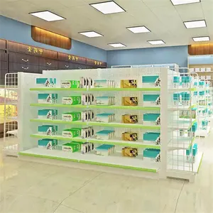 Retail Store Display Rack Grocery Gondola Shelving Supermarket Shelf For Sale