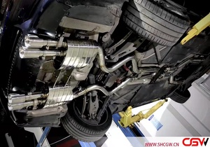 Высококачественная выхлопная система Valvetronic из нержавеющей стали 304 или титана для BMW M3 4,0 E92 V8 глушитель - Product Image 3