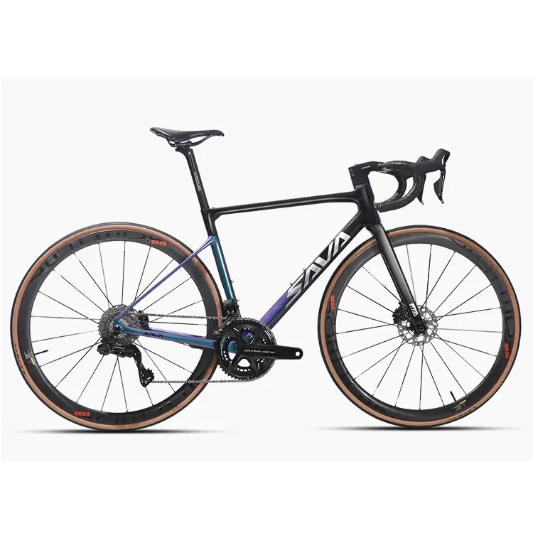 SAVA Factory Wholesale 700C 24 Speed EDS Full Carbon Road Bike with SHIMANO Di2 9270 Transmission System