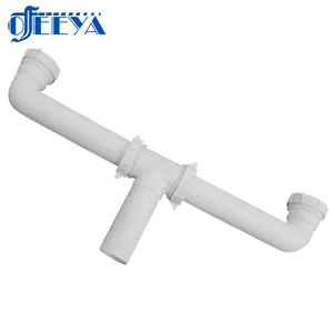10 inch corrugated washing machine kitchen sink thermal condensate drain extension pipe 100mm
