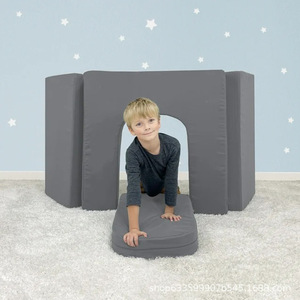 Tapis de jeu modulaire en mousse haute densité pour enfants unisexes de 2 à 4 ans, utilisation à domicile, tapis combinables créatifs - Product Image 2