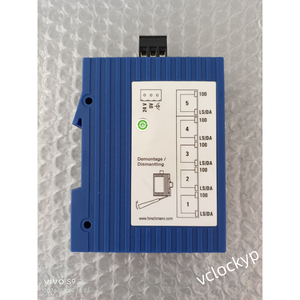 HIRSCHMANN SPIDER 5TX RAIL <b>SWITCH</b> IEC 61131-2 FCC CLASS a TESTED OKAY <b>Used</b> - Product Image 3