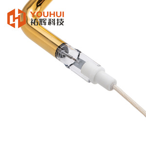 Support de lampe infrarouge Youhui en forme de U, plaqué or, accessoire de chauffage industriel personnalisé - Product Image 3