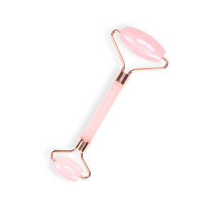 Premium natural Jade stone skincare oem quartz skin cooling face roller set - Product Image 1