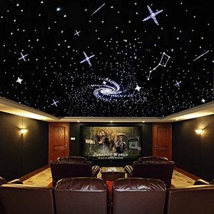 Panneaux de <span class=keywords><strong>plafond</strong></span> de cinéma maison Effets d'étoiles filantes Fibre optique <span class=keywords><strong>Plafond</strong></span> d'étoiles - Product Image 3