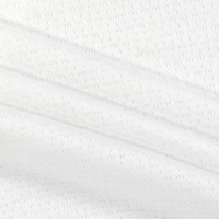 Tissu en maille jacquard perforée en micromaille 100% polyester respirant et à séchage rapide pour vêtements de sport, t-shirt, maillot, vente en gros par le fabricant