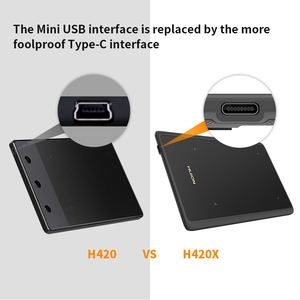 Huion H420X <span class=keywords><strong>Tavoletta</strong></span> Grafica <span class=keywords><strong>Digitale</strong></span> Portatile Senza Batteria con Penna <span class=keywords><strong>Digitale</strong></span> a 8192 Livelli di Pressione - Product Image 3