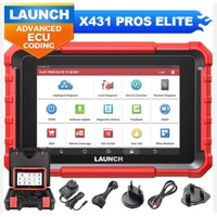 Lancement professionnel x-431 pros elite x431 pro obd obdii grade outil vaste couverture du véhicule fonctions scanner de diagnostic de voiture