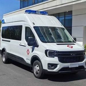 Nouvelle ambulance Ford 4x4 manuelle à essence, fabriquée en Chine, vente directe d'usine, conduite à gauche/droite, norme d'émission EURO 5, prix compétitif - Product Image 2