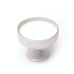 Portavelas de Cerámica Minimalista con Vela de Cera Floral Aromática para Decoración del Hogar, Forma Redonda, Hecho a Máquina - Product Image 2