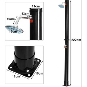 <span class=keywords><strong>Douche</strong></span> <span class=keywords><strong>solaire</strong></span> avec pomme de <span class=keywords><strong>douche</strong></span> et robinet, produit chinois, chauffage à l'énergie du soleil en extérieur, - Product Image 3