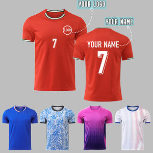 Ganzjahres-T-Shirt für Herren mit Rundhalsausschnitt und Kurzen Ärmeln Trainingsanzug Einteiliger Digitaldruck Individuell Anpassbar Auf Lager - Product Image 2