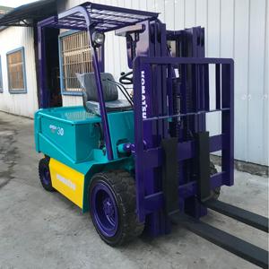 รถยกไฟฟ้า 3 ตัน ยี่ห้อโคมัตสึ แบบพกพา 4 ล้อ 3 ประตู โครงสร้างแข็งแรง ประหยัดพลังงาน ประสิทธิภาพสูง รับประกัน 1 ปี - Product Image 2