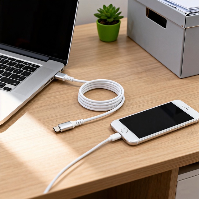 Kingwire 16K Thunderbolt 5 80Gbps USB 4.0 Type-C Super Speed Data Storage Video Cable 1m 5A Fast Charging Nylon Computer