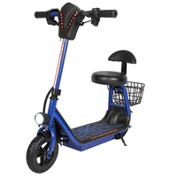 Trottinette électrique pliable pour adultes avec batterie au lithium à deux roues, commande électronique, moyeu en alliage, vitesse maximale de 15 km/h