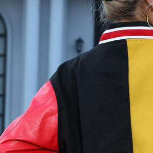 Veste de baseball pour femme, prix de gros, nouvelle collection, toile imprimée, respirante, légère, personnalisable, pour l'hiver - Product Image 4