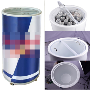 <span class=keywords><strong>Réfrigérateur</strong></span> commercial pour boissons au prix d'usine, 75L, <span class=keywords><strong>réfrigérateur</strong></span> à canettes avec porte en verre - Product Image 2