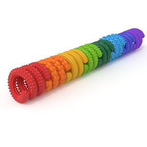 8Pcs Silicone Textured Decompress Sensory Stick Fidget Toy for Autism Kids and <strong>Adults</strong> Anxiety Relief ADHD Party <strong>Novelties</strong> <strong>Gifts</strong> - Product Image 3