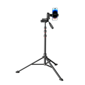 Jopree B20 Pro 65-190Cm Telefonst änder mit Handy halter Verstellbarer Lichtst änder <span class=keywords><strong>Dslr</strong></span> Slr Kamera Ring Lichtst änder Stativ - Product Image 5