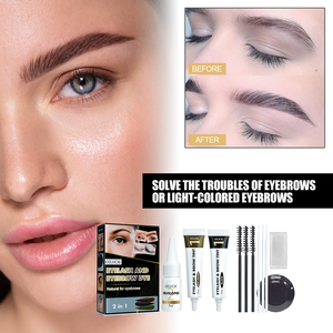 Lápiz Delineador de Cejas Natural Mediano con Logotipo Personalizado, Colorido, de Larga Duración, Kit de Tinte para Pestañas, Profesional, Hecho en China - Product Image 5