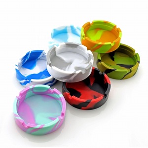 Cenicero de Silicona Ecológico, Portátil, Irrompible, Diseño Minimalista, Multicolor, Bandeja de Mesa para Cigarrillos, Blunts y Cigarros - Product Image 3