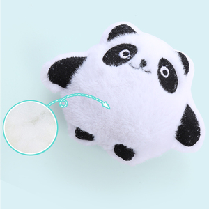 Juguetes de gato de peluche suave con forma de animal lindo, juguete de Limpieza de dientes interactivo de gatos divertidos con hierba gatera - Product Image 6