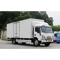 प्रसव के लिए ISUZU वाणिज्यिक वैन बॉक्स परिवहन ट्रक कार्गो