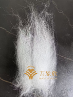 High Quality Natural White Yarn Washed and Carded Sheep Wool Fiber for Plastic Raw Materials