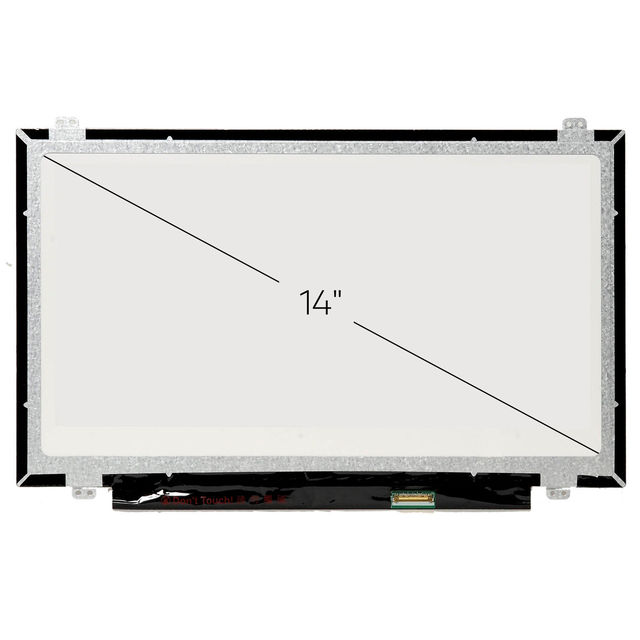 HK-HHT Rev.C1 1366*768 LED LCD 14.0" Slim 30pin Screen Laptop Lcd Screen Display N140BGA-EB3