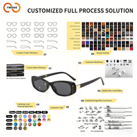 Lunettes de soleil œil de chat TWOOO T1922 personnalisées avec logo OEM ODM pour femmes, protection UV400, mode, conduite, extérieur, vente en gros directe d'usine, promotion exceptionnelle