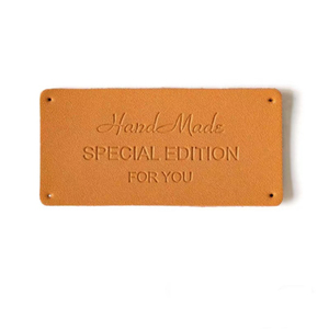 Vente en gros de vêtements en jean Étiquettes en cuir Go Boss Vêtements personnalisés Sacs en cuir Accessoires de chaussures Étiquettes - Product Image 3