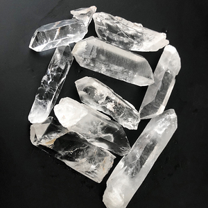 Varitas curativas de cuarzo Natural, puntos de cristal, gran oferta - Product Image 3