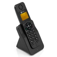 Single Handset Home Telephone Dect 6.0 Verstärktes Telefon mit Anruf beantworter VoIP-Telefon Langstrecken-Schnur loses Festnetz