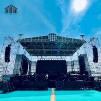 Estructura de Exhibición Portátil de Aleación de Aluminio ZC para Conciertos y Exposiciones - Diseño Modular, Conexión Rápida, Dimensiones Personalizadas