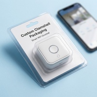 Emballage personnalisé sous blister, emballage en PET transparent de haute qualité avec carte de support