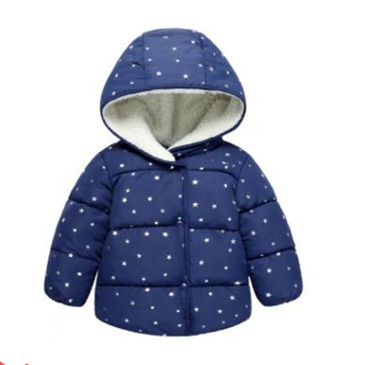 Готовая к отправке хлопковая зимняя теплая куртка с капюшоном