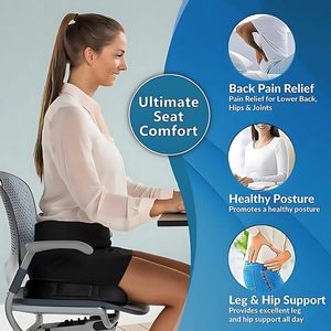 Coussin de siège en mousse à mémoire de forme populaire, coussins en forme de U, prix d'usine, coussins orthopédiques pour le coccyx - Product Image 3