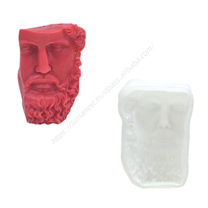 แม่พิมพ์ซิลิโคน SYH1358 รุ่น Early Riser รูปทรงมิเกลันเจโล สำหรับทำเทียนหอมและสบู่ แม่พิมพ์สี่เหลี่ยมสำหรับทำเค้ก - Product Image 3