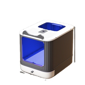 Petit chaton de type totalement fermé pour la désodorisation des chats Toilette pour chat extra-large Prévenir les éclaboussures urinaires Boîte à litière pour animaux de compagnie - Product Image 5